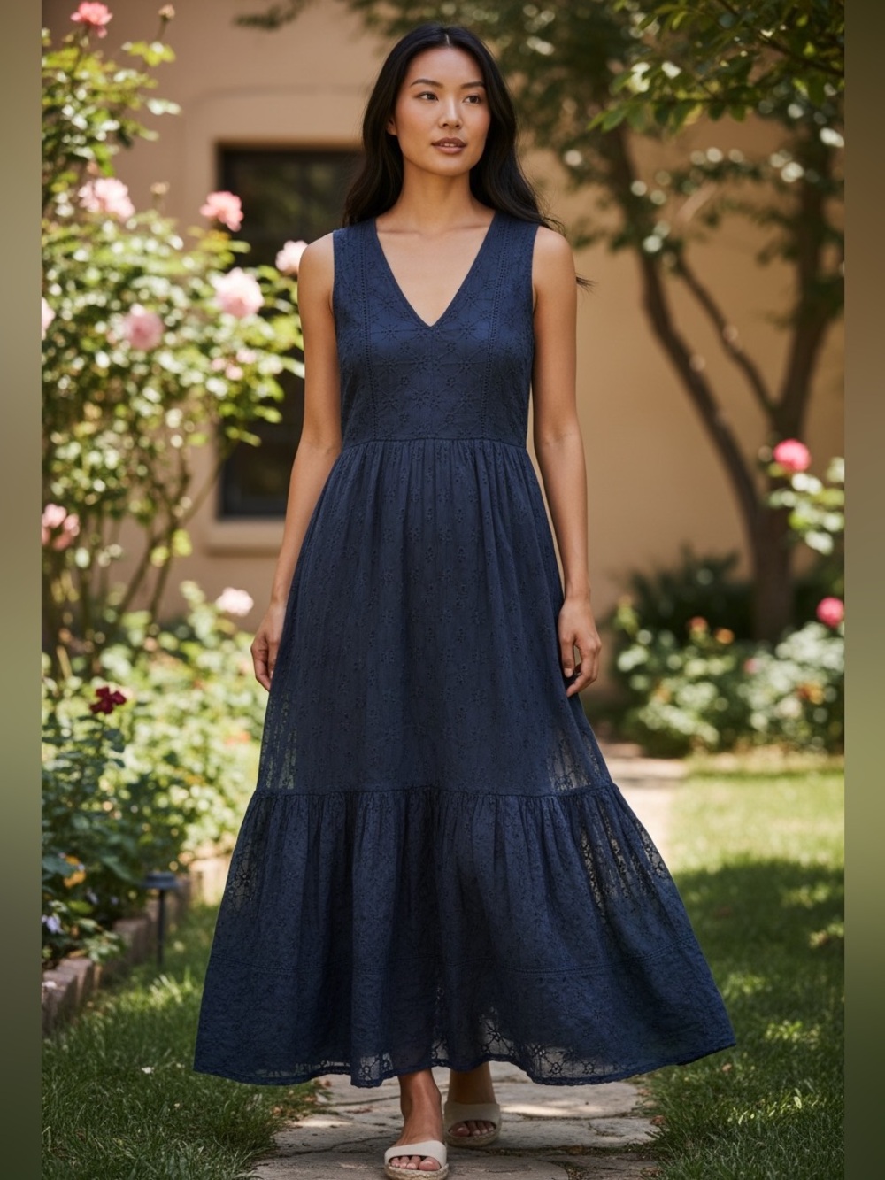 Emporio Sirenuse cotton maxi dress
